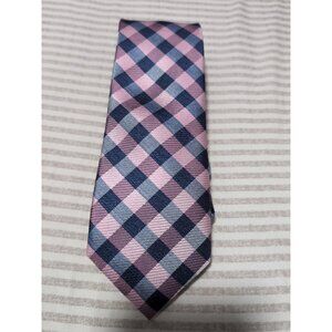 Nautica Tie 70% Silk 30% Polyester Light Mauve Pattern 3.5" X 59"